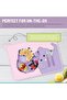 100% Food Grade Silicone Placemat with Raised Edge for Babies, Toddler and Kids - 5