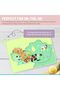 100% Food Grade Silicone Placemat with Raised Edge for Babies, Toddler and Kids - 5