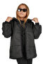 Girl's Waterproof and Windproof Fur-Lined Hooded Coat - 3