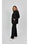 Women's Plus Size Long Sleeve Hooded Kangaroo Pocket Tracksuit Set 8211-26 - 2