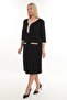 V-neck short sleeve dress - 2