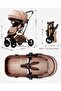 Travel Stroller for Airplane - Portable Compact Airport and All Terrain Toddler Stroller (Red) - 2