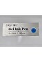 Gel Ink Pen G-1068, 0.7mm Medium Point, Blue Ink, 12-Pack, Waterproof - 3