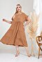 Women's Large Size Sleeveless Summer Dress - 3