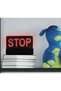 Indicator LED decorativ cu inscripția STOP - 2