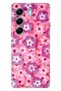 Camon 40 Pro 5g Cm7 Compatible Case Colorful Silicone Printed Tpu Floral Sss