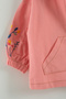 Girls' Floral Embroidered Jacket and Pants 3-Piece Set (Ages 2-3-4-5) - 3