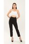 WOMEN'S////ZARA MODEL///DARTS////HIGH WAIST///ANKLE LENGTH///LYCRA///SHAPING///FABRIC PANTS - 2