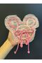 21X17 cm Zircon Stone Embroidery Bear Embroidery Applique - 4
