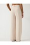 Cider High Waist Straight Wide Leg Pants with Belt - 4