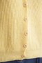 6943 Women's V-Neck Thessaloniki Cardigan Yellow - 6