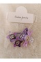 1 Pen with Labubu Figure, 2 Shooting Star Snap Clips for Children, Baby Set Buckle - 3