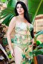 Women's 3-Piece Embroidered Pajama Set with Straps - 2