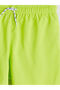 Green Quick Dry Uv Protection Boys Swim Shorts - 6