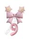 Pink Color Star Bow Number Foil Balloon Set Age 9