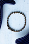 Certified Bronzite and Hematite Natural Stone Bracelet - 5