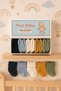 Organic Cotton Unisex 5-Piece Boxed Premium Newborn Baby Socks - 2