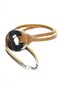 Special Design Agate Stone & Leather Cord Necklace - 2
