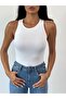 Halter Neck T-Shirt - White - 2