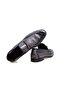 Gray Color Laceless Genuine Leather Men's Shoes - 2