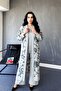 Women's Knitwear Mercerized Triple Glass Break Patterned Set - 5