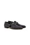 Black Color Laceless Genuine Leather Men's Shoes