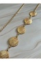 Patterned plaque figural Body & Waist & Dress & Pants & Skirt Chain Belt - 2