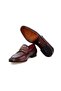 Bordo Color Laceless Genuine Leather Men's Shoes - 3