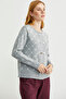 Logo Button Detailed Knitwear Cardigan - Gray - 4