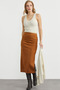 Knitwear Cardigan Crop Two-Piece Set - Stone - 5