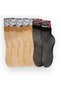 5 Pairs of 40 Denier Women's Honeycomb Socks Skin Color 57 - 2