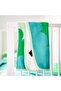 GRÖNFINK Blanket, green/tree pattern, 80 x 100 cm - 6