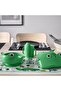 MATA 4-piece eating set, bright green - 2