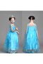 Frozen Elsa Blue Heart Crown and Blue Scepter Set Kids Size - 6