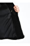 Stand Collar Women's Fur Coat - 7