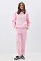 Women's Premium Hooded Pocket Detailed Tracksuit Set Pink 2033 - 2