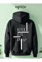 Never Give up Sculpture Printed Cotton 3 Thread Oversize Sweatshirt