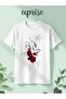Graphic Sculpture Printed Cotton Oversize White Tshirt