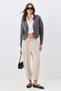 Women's V-Neck Thessaloniki Cardigan Anthracite 6943 - 4