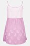 Women Textured Sleeveless Sleeping Dress, Purple - 3