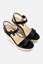 Women Benoit Adjustable Closure Sandals, Black - 2