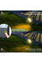 Outdoor Solar Garden Lights, 18 LED Waterproof Pathway Lights, 2 Pack Warm White Yard Decor - 6