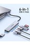 USB C Hub with 4K@60Hz HDMI, 10Gbps Data Transfer with 2 USB C and 2 USB 3.2 Gen2, PD 100W, - 3