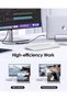 USB C Hub with 4K HDMI, 3 USB 3.0, SD/Micro SD Card Reader (CB-C18, Space Gray) - 8
