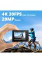 كاميرا Brave 4 4K30fps 20MP WiFi Action فائقة الدقة مع EIS كاميرا مقاومة للماء حتى عمق 131 قدمًا وجهاز تحكم عن بعد - 3
