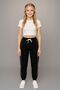 2-Piece Girls' Jogger Pants with Side Piping and Elasticated Legs ---- Crop Is Not Included - 6