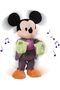 Disney Seasonal Zombie Mickey Mouse Halloween Feature Plush,Music and Dancing, Kids Toys for Ages 3+ - 3