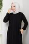 Casual Hajj and Umrah Crepe Fabric Robe - 4