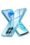 Husa Honor X8a Shockproof Clear Silicone, transparenta