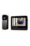 Smart Video Doorbell with LCD Display, People Recognition, Night Vision Camera, Black